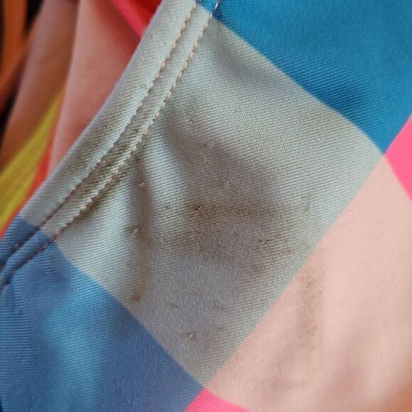 Cat & Jack Two Piece Bikini Swimsuit Multicolored Large (10/12) - Picture 4 of 7